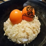 熊の焼鳥106 - 〆　熊のたまごかけごはん　