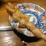 熊の焼鳥106 - 焼物　ひざなんこつ