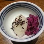 熊の焼鳥106 - 箸休め　大根おろしとしば漬け