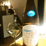 熊の焼鳥106 - 上を向いて歩こう 純米吟醸 火入　上溝酒造(福岡)