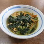 うを伊食堂 - ほうれん草の煮浸し