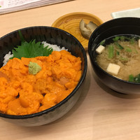 函館うに むらかみ 日本生命札幌ビル店 - 利尻、礼文のエゾバフンウニ丼