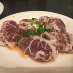 新宿食肉センター 極 - 「朝締めあみればー」600円