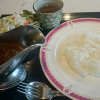 伝承千年の宿 佐勘 - カレー。お食事券使用。差額無し。これはご飯少な目です。
