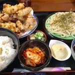 えびすこ本場所 - 大分風とり天セットえびすこ盛り【料理】 