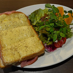 サトウコーヒー - ハムチーズトースト