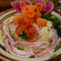 ツキと寿っぽん - 紅の豚鍋