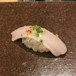 寿司つばさ - 太刀魚の炙り