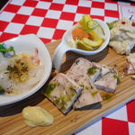 ラ フルール ド スリジエ - 前菜盛り合わせ1人前（大人の一人飲みSet)