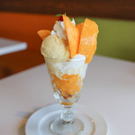 フルーツショップセリーヌ - 国産マンゴーパフェ☆