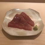 寿司 竹本 - ヨコワマグロ 壱岐：わさびは静岡天城