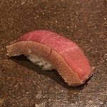 寿司つばさ - 鮪の漬け