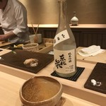 寿司つばさ - 京北泉 純米吟醸 山田錦