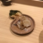 寿司つばさ - 本ミル貝を炙りで
