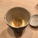 寿司つばさ - このわたの茶碗蒸し