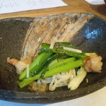 食の円居 なず菜 - 結崎ねぶかと海老の葛うどんパスタ