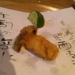 食の円居 なず菜 - 大国しめじのパン粉揚げ