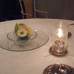 프랑스 요리 보나큐 - テーブルの上