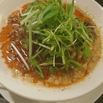 四川担担麺 阿吽 - 担担麺(3辛) 830円＋野菜増し 100円