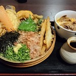 大地のうどん 東京馬場店 - 野菜天ぶっかけ