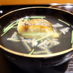 和しょく　えびはら - スズキとじゅんさい