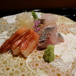 和しょく　えびはら - しまえび、こち、関アジ