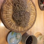 手打ち蕎麦 いしはら - 二種盛り
            左；二八蕎麦、右；十割蕎麦