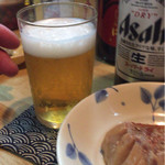 あじ路 - とりあえずビール