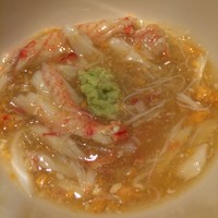 紀尾井町 三谷 - 毛蟹の餡かけ