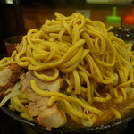 ラーメン 盛太郎 - 天地返しするとこうなる