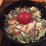 ステラ - あられと昆布のサラダ￥180円