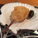 ステラ - 貝柱とライム（絞ります）