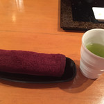 ステラ - 食後のお茶とおしぼり