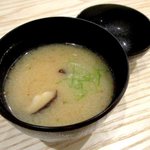 藤鮨 - アラ入りみそ汁！