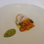 ル・ミュゼ - 夏フグのソテーにはパクチーのソース