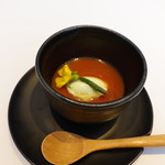 ル・ミュゼ - フルーツトマトのガスパッチョ