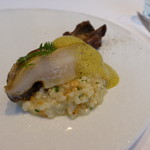 ル・ミュゼ - 蒸しアワビとリゾット