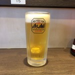 餃子の劉家 - 生ビール