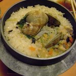 日本海庄や - あさり釜飯