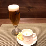 創作イタリアン Gemelli - ビールとスープ