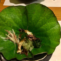 かっぽう寿 - 栗蟹と野菜の酢の物