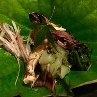 かっぽう寿 - 栗蟹と野菜の酢の物