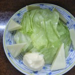 鶴亀 - チーズレタス ２８０円(税込)(2017年3月31日撮影)