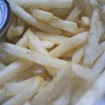 鶴亀 - ポテトフライ ３００円(税込)(2017年3月31日撮影)