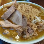 立川マシマシ - つけ汁だけなのに、ラーメン的なビジュアル。