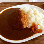 ウッドランドカフェ - ジャンボコロッケカレー…1000円（大盛300円）