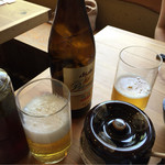 Tonkatsu Iwai - とりあえずビール
