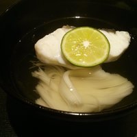 銀座 よし澤 - 鱸のお椀