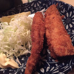 焼鶏館 - アジフライ