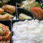 びーどろ - イカフライ弁当